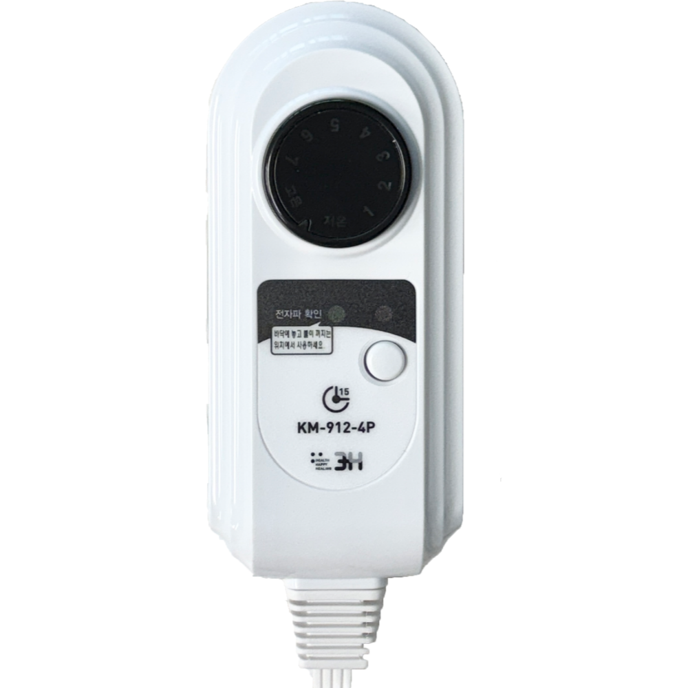 한일온열기 그래핀탄소매트 전자파없는 카본 전기 온열매트 침대 전기장판 킹(분리난방), 160x200cm, 차콜