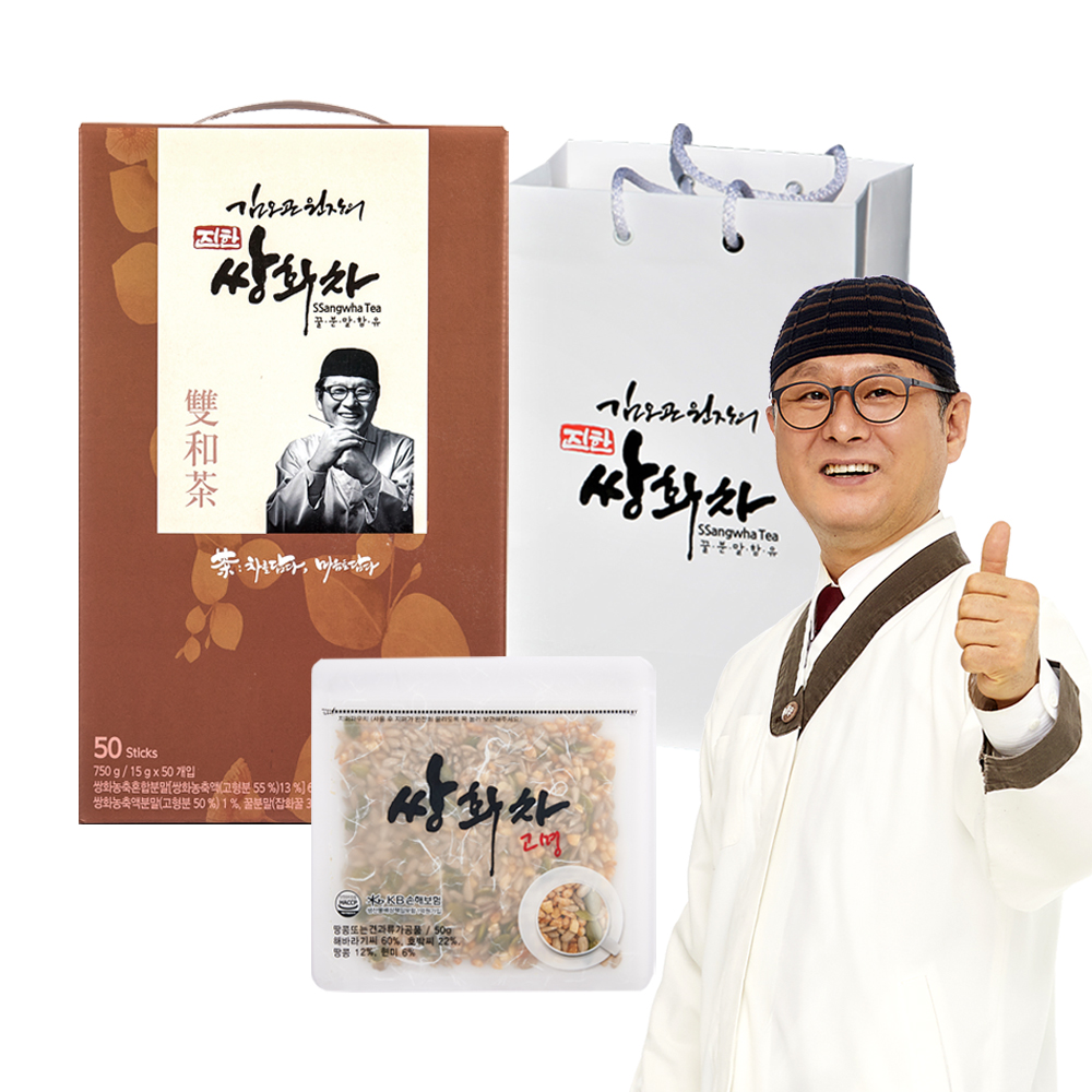 김오곤 원장의 진한 쌍화차 고명&쇼핑백 포함 50개입, 1개