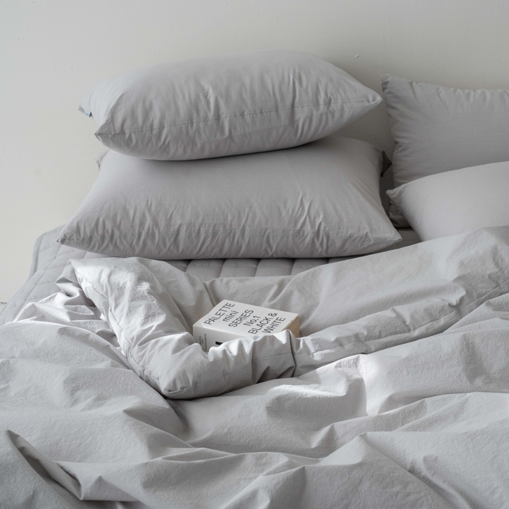 60수 순면 호텔식 무봉제 차렵이불 먼지없는 알러지케어 사계절 이불 단품 슈퍼싱글