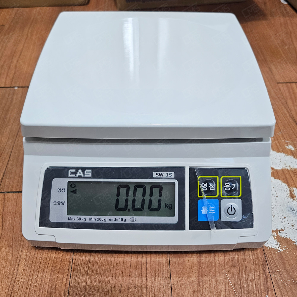 (중고) 카스 전자저울 SW-1S 30kg (10g - 표시0.01kg) 001 리퍼비시 : 저울백화점