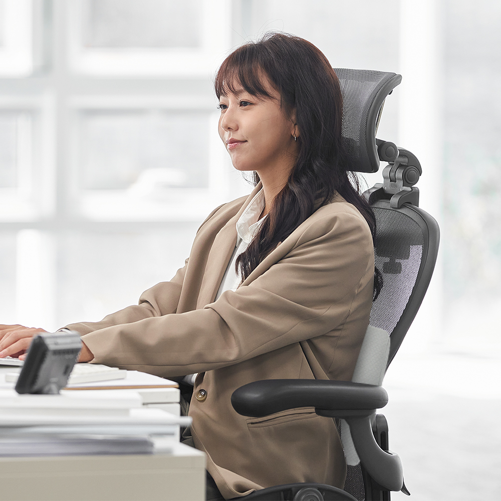 대한몰 큐어 허리베개 편한 요추 바른수면 낮은 디스크 허리 베개