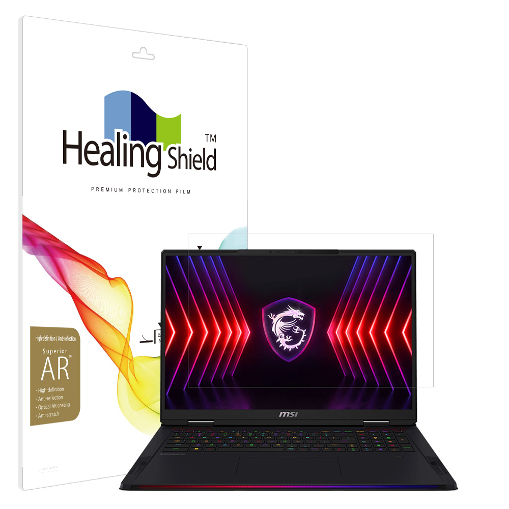 MSI 레이더 18 HX A14V AR 고화질 액정보호필름 - 상품 이미지