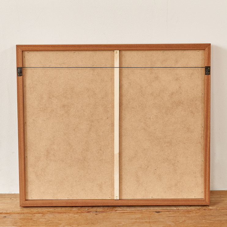 웨딩액자 라인네츄럴우드액자[벽걸이] 40x50 cm - 상세 이미지 3