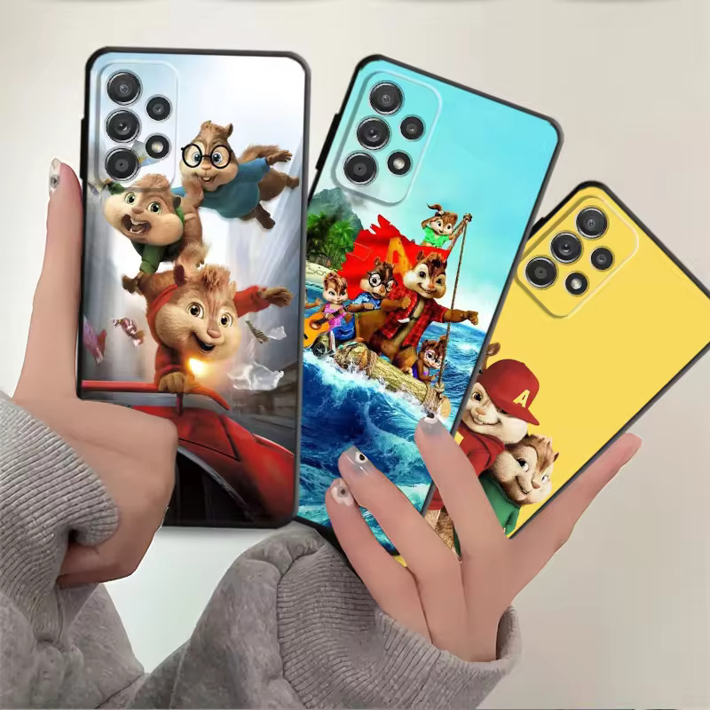 다람쥐 구조대 칩 앤 데일 스마트폰 미니백 에코백 보조 가방 굿즈 Alvin And The Chipmunks 휴대폰 커버 갤럭시 A21s A13 5G A51 A12... 