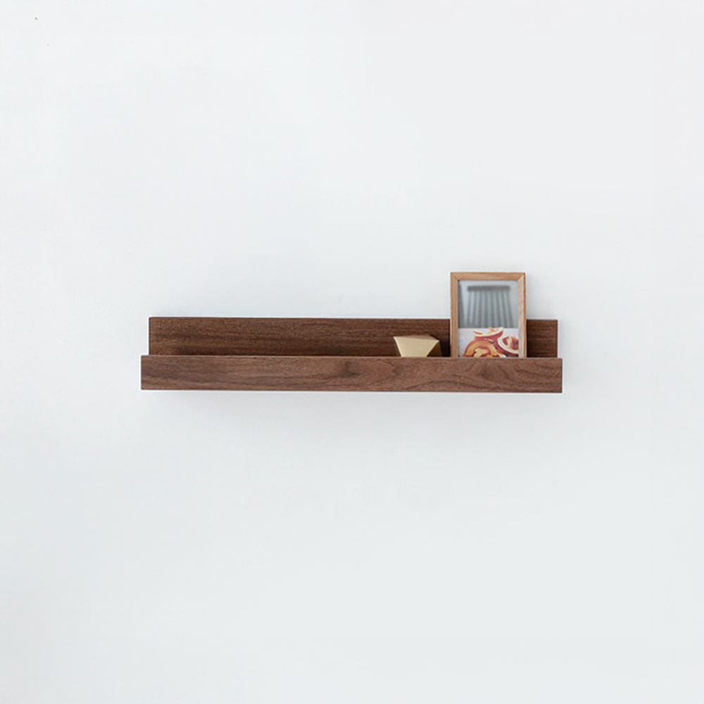 TUNEL 벽선반 55x9x9 550x90x90mm, 1단, 브라운 8181.5382 - 상품 이미지