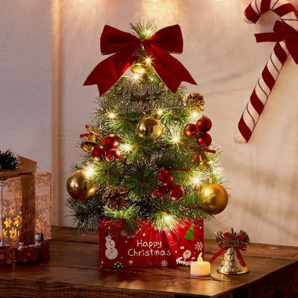 크리스마스 미니트리세트 소형 성탄트리 풀세트 장식 40cm