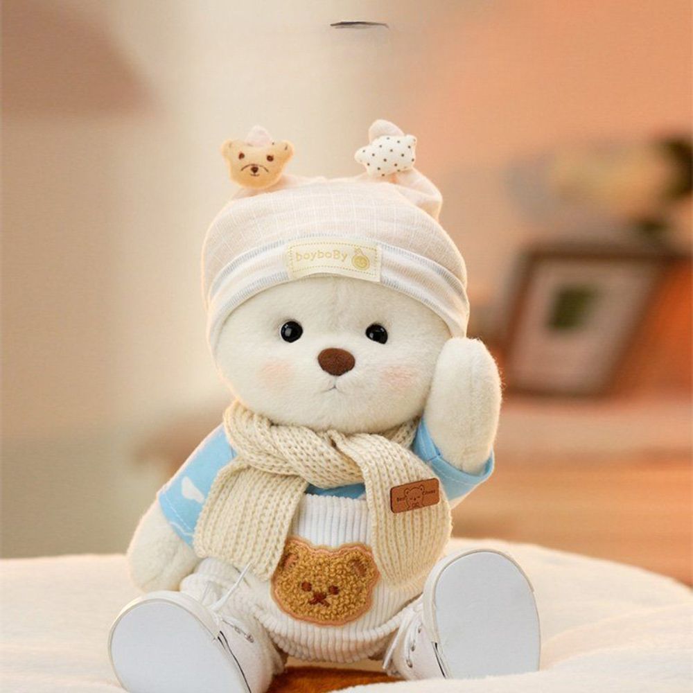 곰돌이 인형 베이비 베어 애착인형 귀여운 봉제 곰인형 - 상세 이미지 4