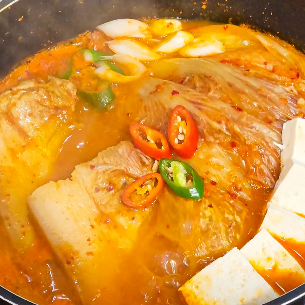 김치찜 돼지고기 묵은지김치찌개 1.2kg - 상세 이미지 4