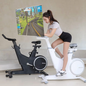 멜킨 스마트 스피닝 실내자전거 스핀바이크 헬스 사이클 즈위프트 게임 젠틀 마그네틱 10kg
