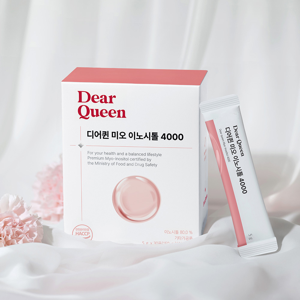 디어퀸 미오 이노시톨 4000 30포x1박스/1개월 엽산 임신준비 - 상세 이미지 2