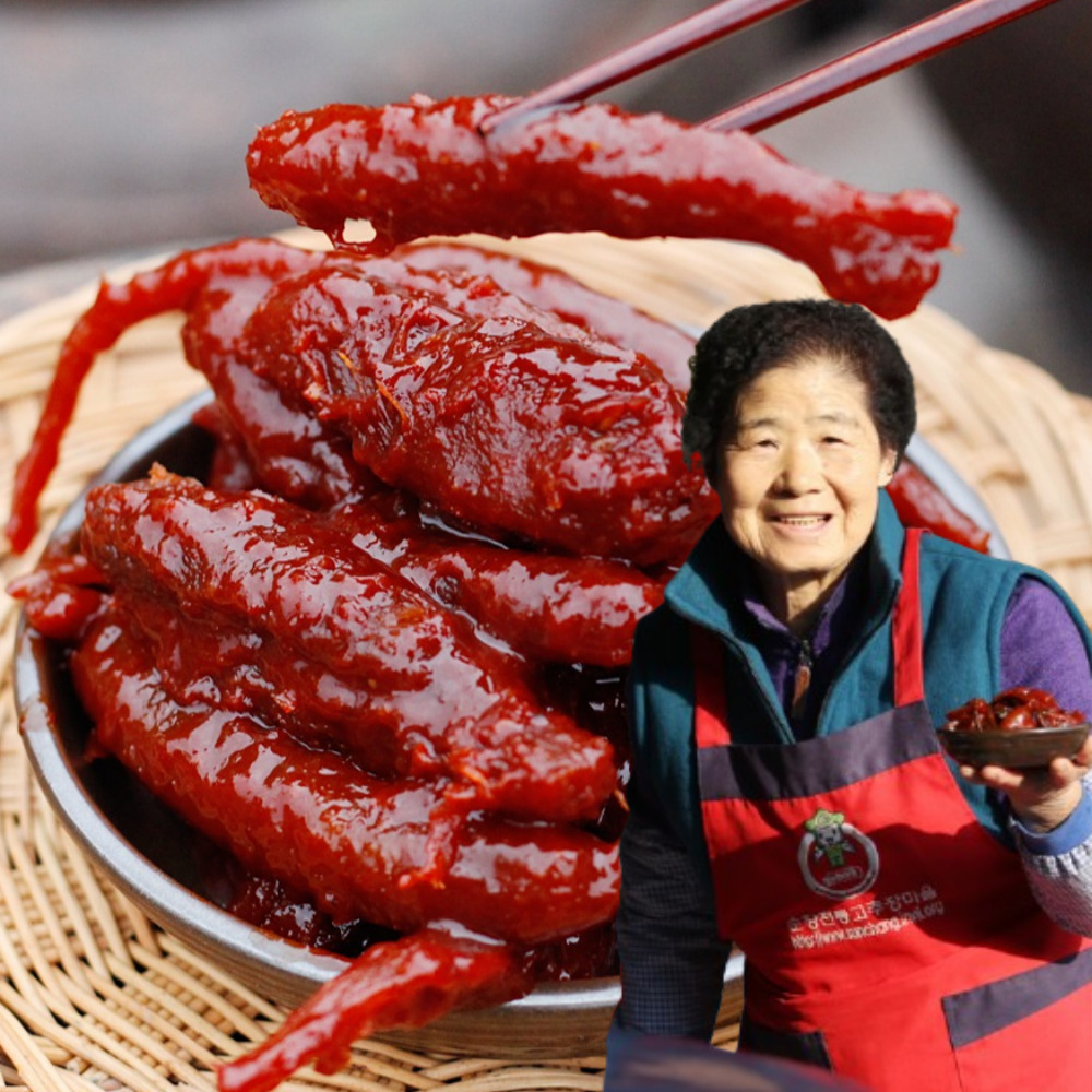 고추장 더덕장아찌 국산 더덕반찬 1kg 순창 명진 - 메인 이미지