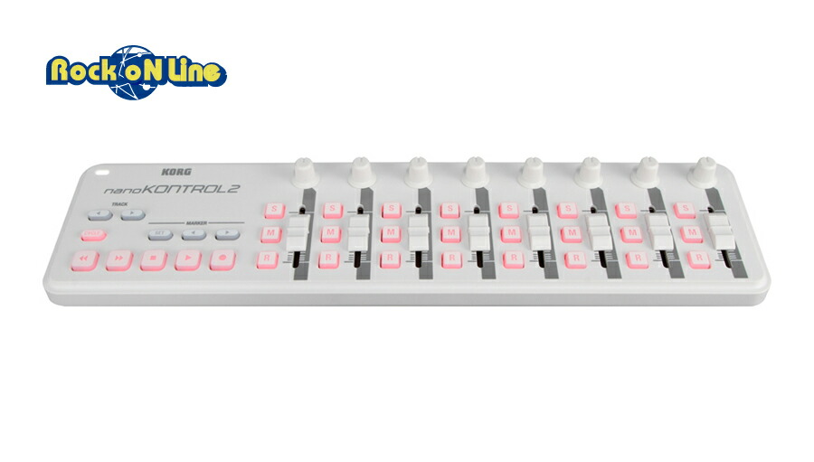 코르그 KORG NANO KONTROL 2 USB MIDI 컨트롤러 NANOKON2WH - 상세 이미지 2