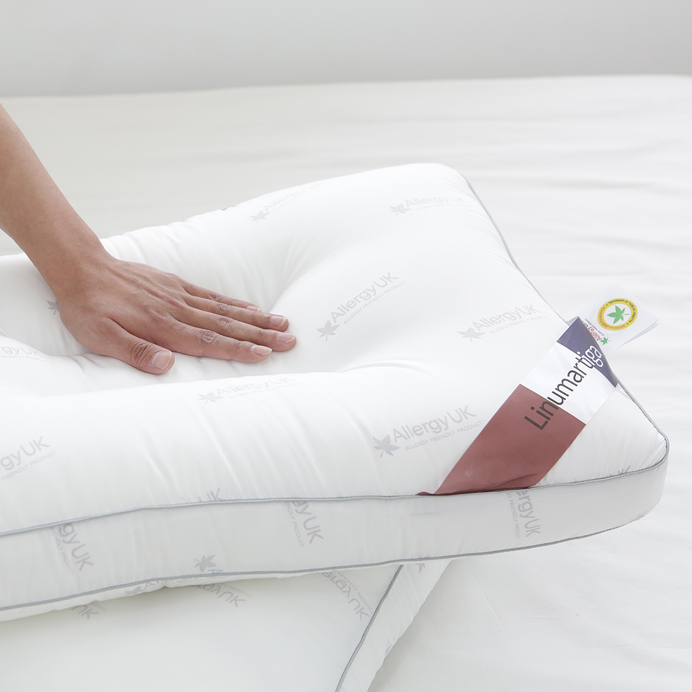 리눔아티카 국내산 마이크로화이바 알러지케어 경추베개