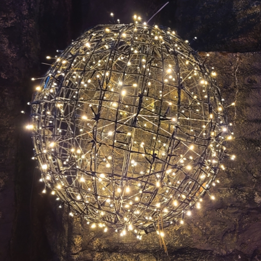 LED 야외 줄조명 크리스마스트리 앵두 지네전구 캠핑 방수 30M