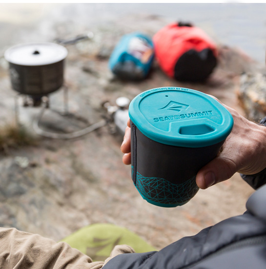 씨투써밋 델타라이트 캠프 세트 4.4 캠핑 4인용 접시 코펠 백패킹 경량