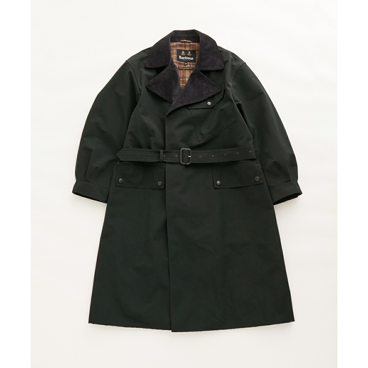 바버 × ADAM ET ROPE' 콜라보 DESPATCH RIDERS COAT 코트 - 상품 이미지