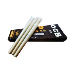 롤링타바코 페이퍼 오씨비 OCB unbleached cone tube 6pcs