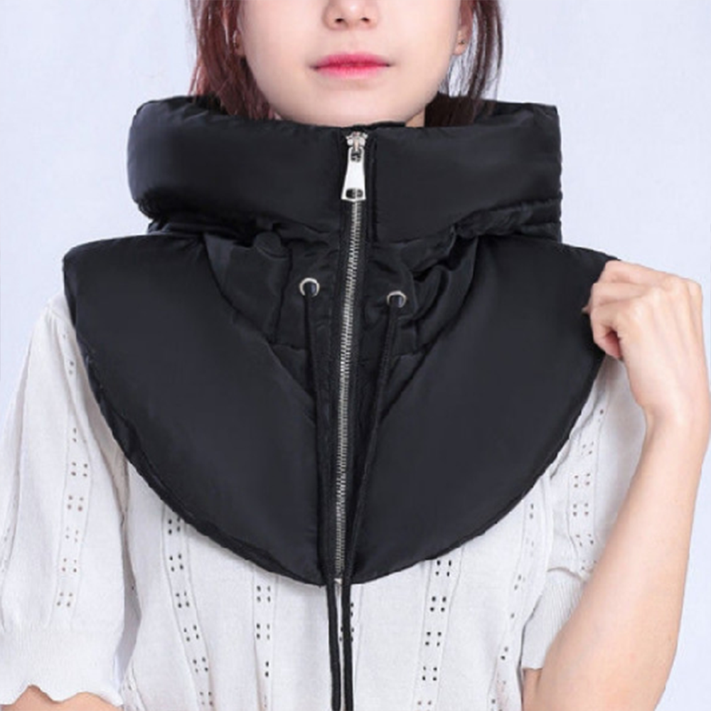 패딩 후드 패션 방한 워머 여자 따뜻한 겨울 모자 넥워머 여성 머플러 목도리 바라클라바 - 상품 이미지