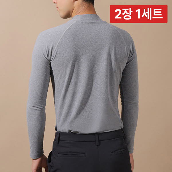 2장1세트/JXR 웜 발란스 스킨 코트나 방한 남성 여성 이너웨어 상의 - 상세 이미지 2