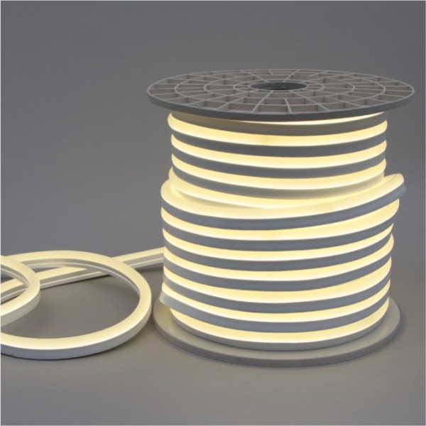 LED 네온플렉스 단면 8W/M 50M 220V 주광색 라인바 간접 줄조명 IP65 방수 - 상품 이미지