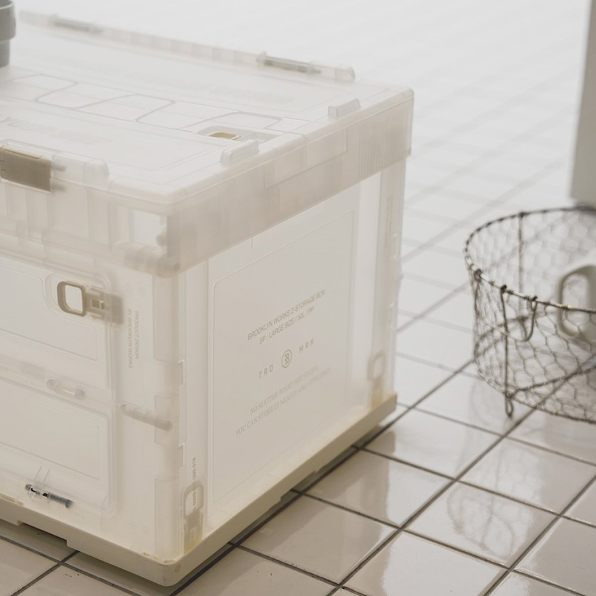 브루클린웍스 Z 박스 50L 2.0 캠핑 접이식 폴딩 오픈형 수납 정리함 트렁크 멀티 상자