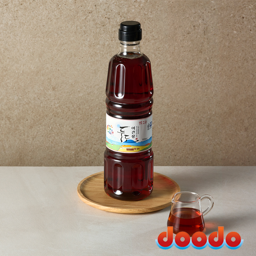 두도 어간장 프리미엄 3년숙성 원액 국간장 맛간장 800ml, 1개 - 메인 이미지