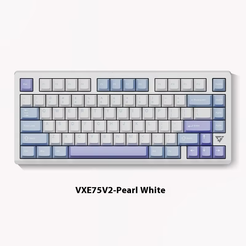 Vgn Vxe75 V2 무선 기계식 키보드 알루미늄 Purple Aniya axis - 상세 이미지 2