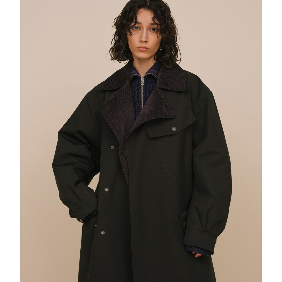 바버 × ADAM ET ROPE' 콜라보 DESPATCH RIDERS COAT 코트 - 상세 이미지 2