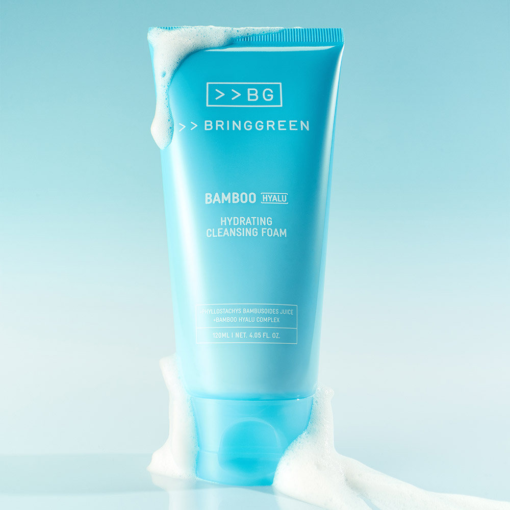 브링그린 대나무 히알루 수분 클렌징폼 120ml, 2개 이미지 2