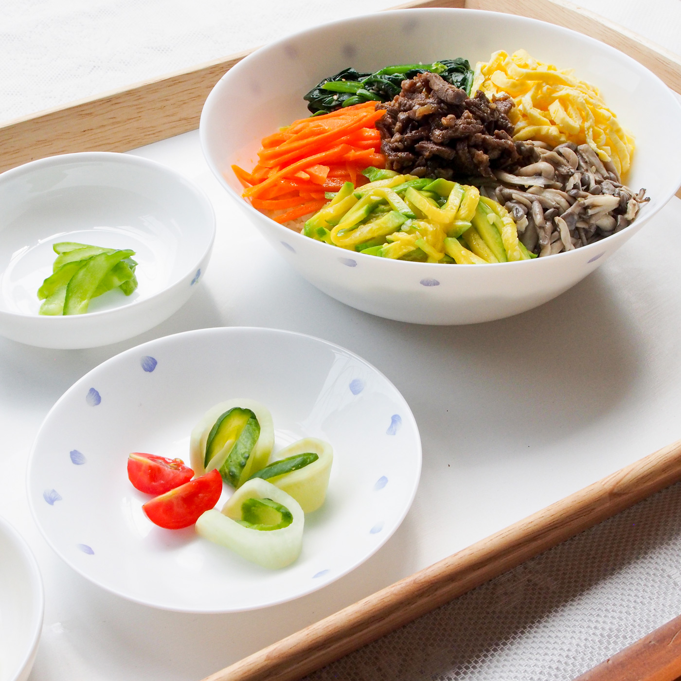 바칠레 유로피안 카모마일 10인 패밀리 홈식기 세트 36p - 상세 이미지 2