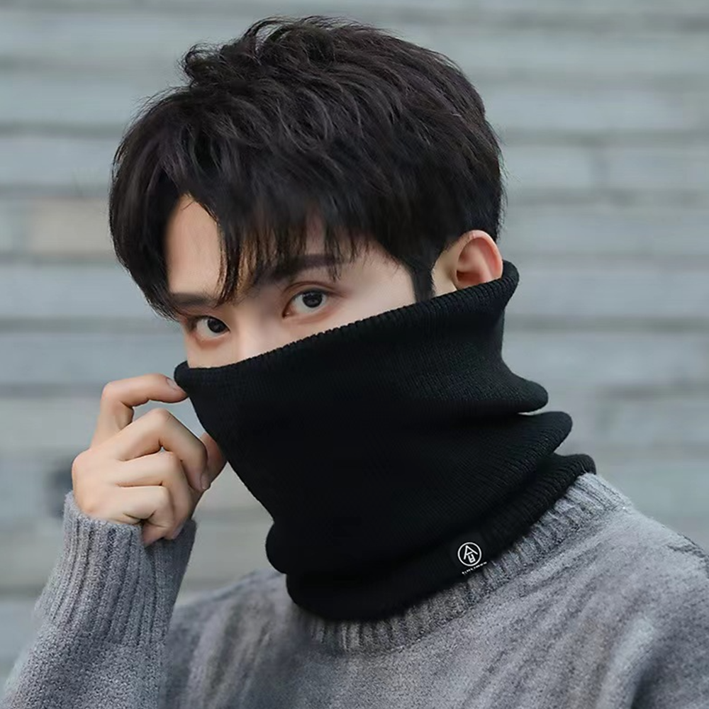 겨울 테니스 운동 기모 마스크 방한 넥워머 두툼한 고탄력 부드러운 안감 방한용품 - 상세 이미지 4