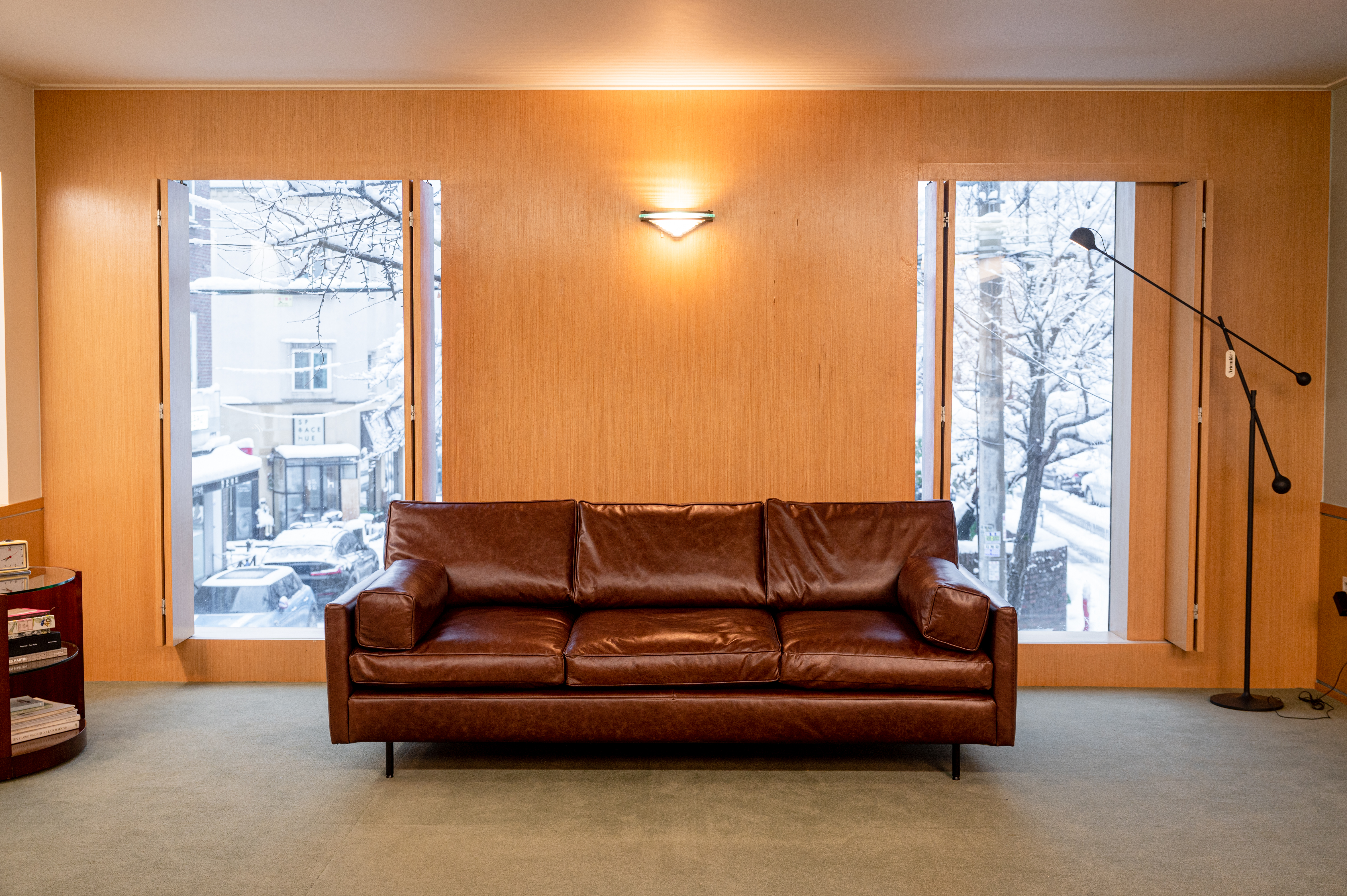 옐로우라이트 PH25 빈티지가죽 4인용 이태리 내추럴 통가죽 천연면피 전체가죽