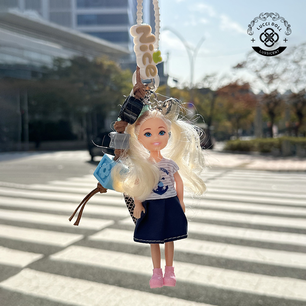 루시센트 루시돌 인형 키링 가방 백참 명품 자동차 키홀더 크리스마스 선물 - 상세 이미지 3