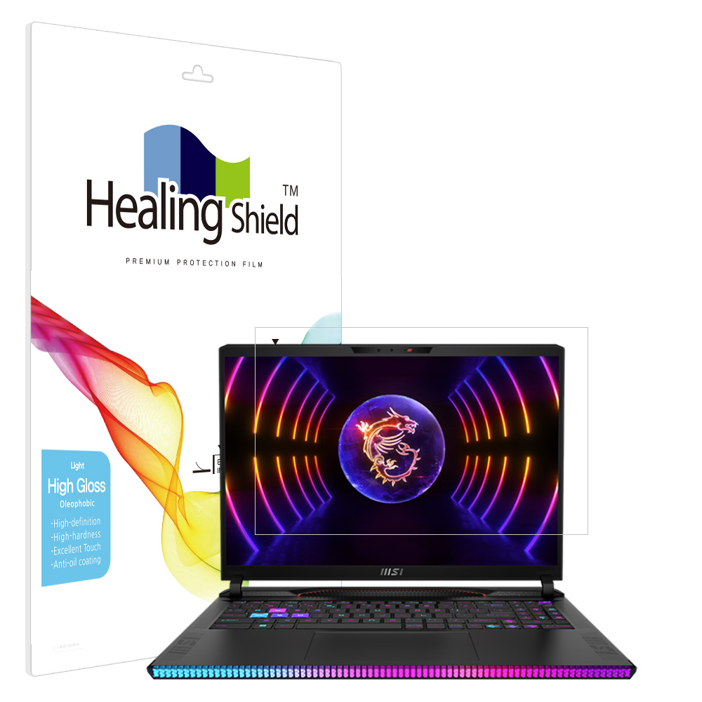 MSI 레이더 GE68 HX 13V 올레포빅 Light 액정보호필름 - 상품 이미지