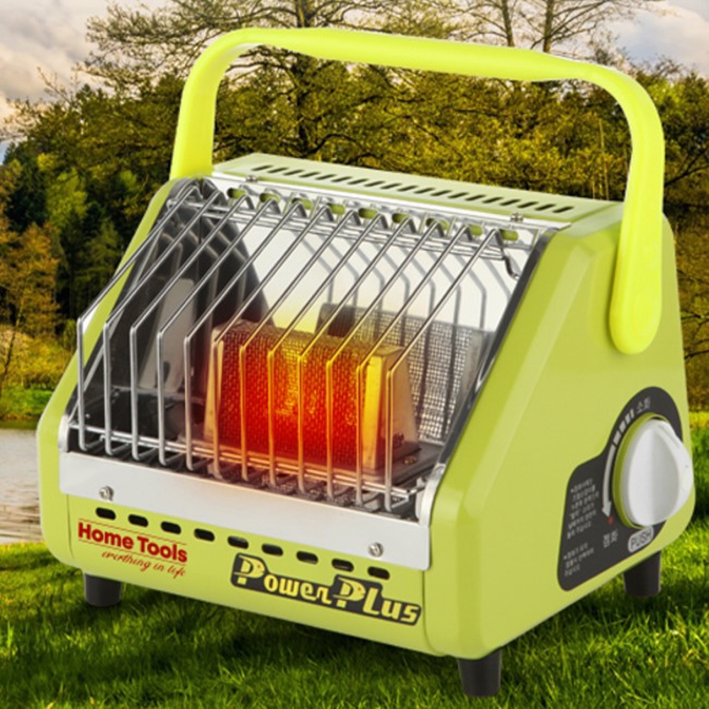 부탄가스 난로 히터 LPG 팬히터 캠핑용 미니 버너겸용