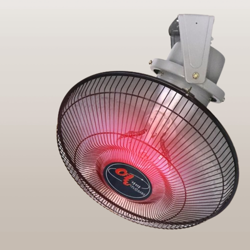 산업용 21인치 천장용선풍기히터 카본히터 현장 천장온열기