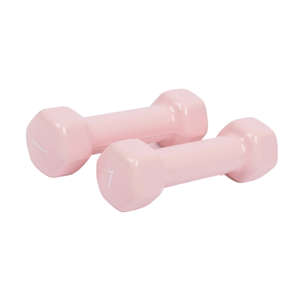 아이워너 육각덤벨 1kg 홈트 헬스 트레이닝 아령 2개 - 상품 이미지
