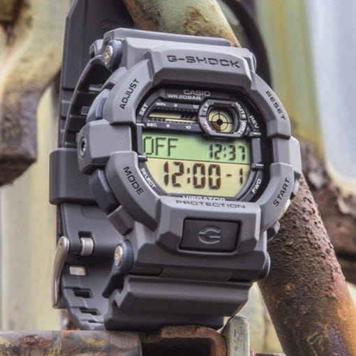 카시오 CASIO 지샥 GD350-8CR 남자 손목 레저 캐주얼 군대 시계 그레이 - 상세 이미지 4