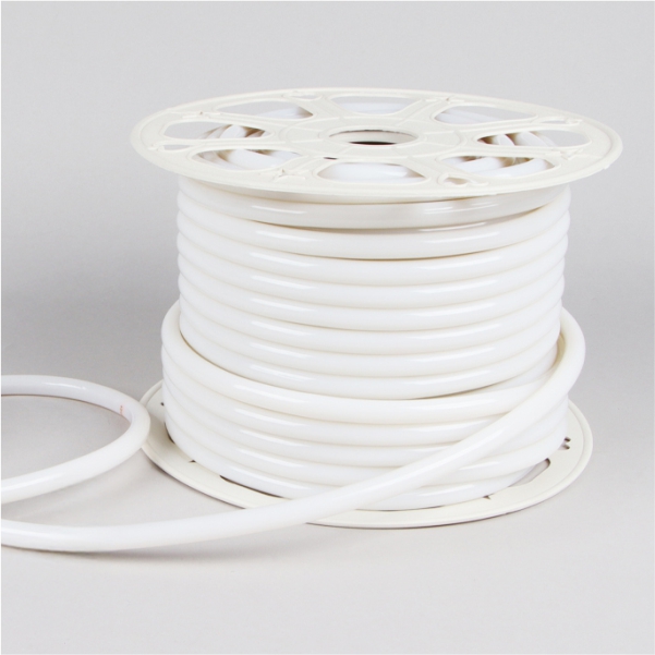 LED 네온플렉스 단면 6W/M 50M 220V 전구색 라인바 간접 스트립 줄조명 IP65 방수 - 상세 이미지 3