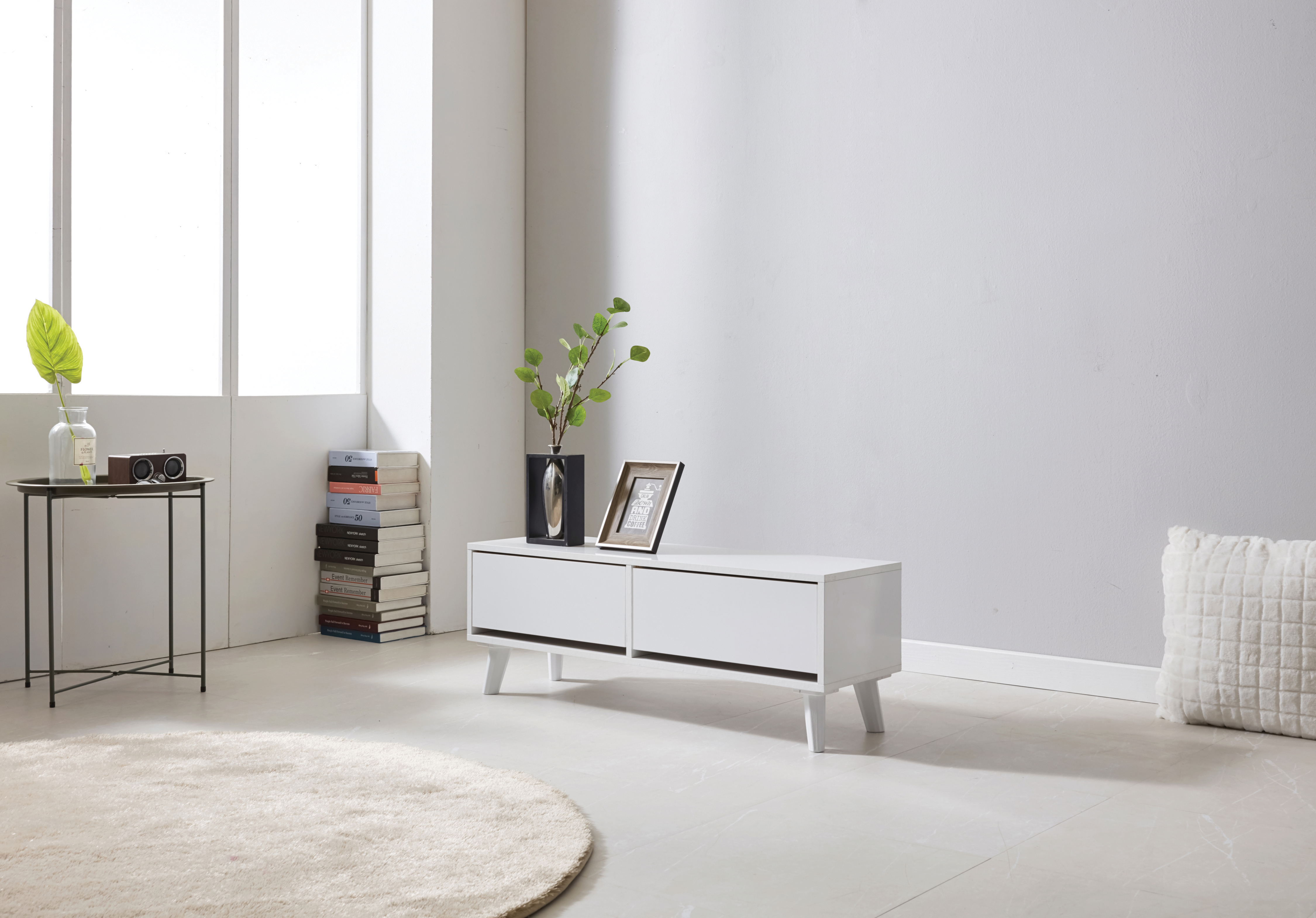 라이 1000 폭좁은거실장 슬림거실장 미니tv다이 원룸티비다이