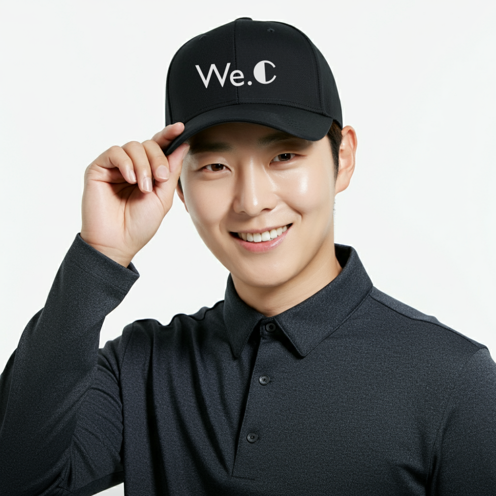 위씨 We.C 데일리 여자 남자 볼캡 오버핏 모자 빅사이즈 - 상세 이미지 3