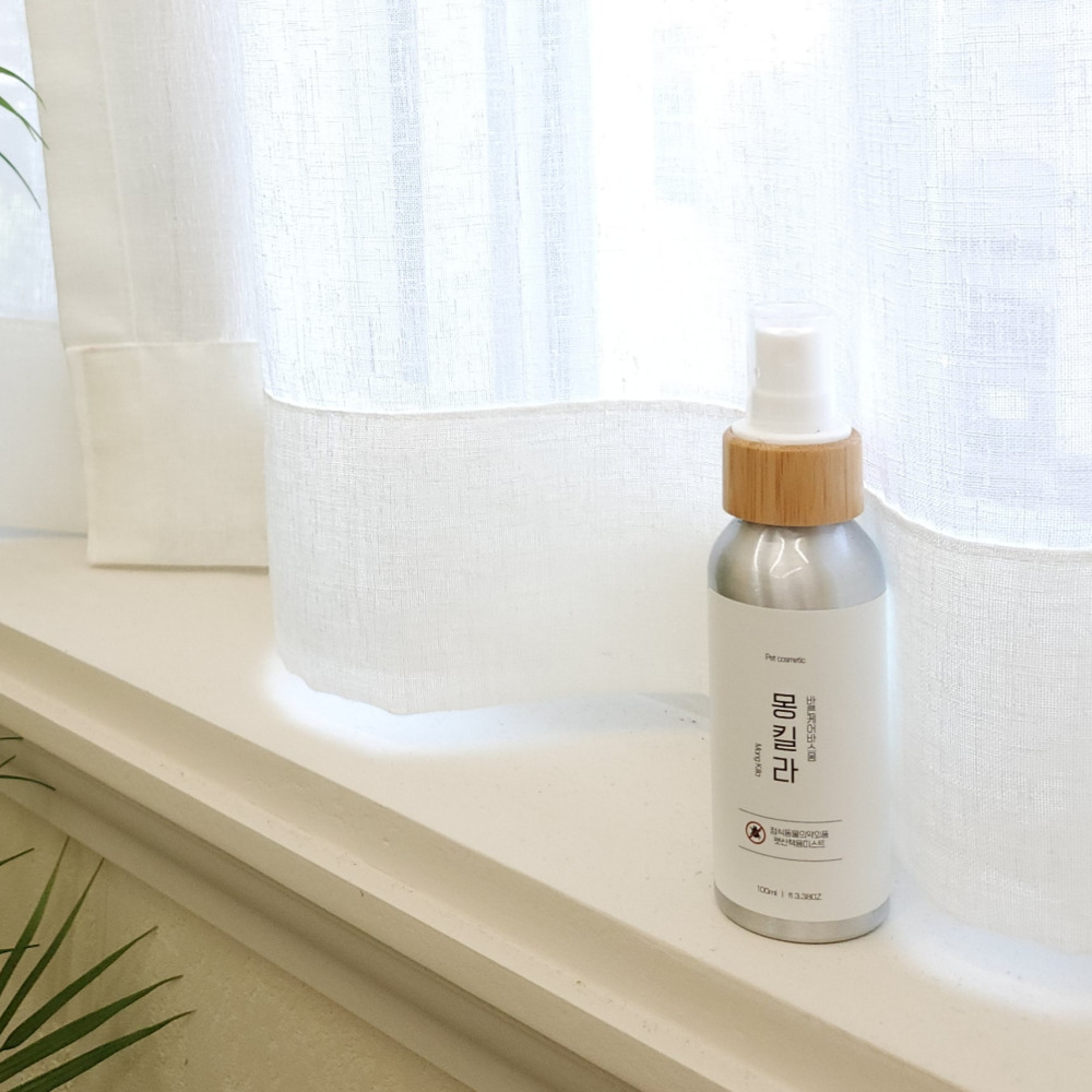 바스몽 몽킬라 강아지 천연 진드기 퇴치제 모기 해충 벌레방지 스프레이 100ml - 상세 이미지 5