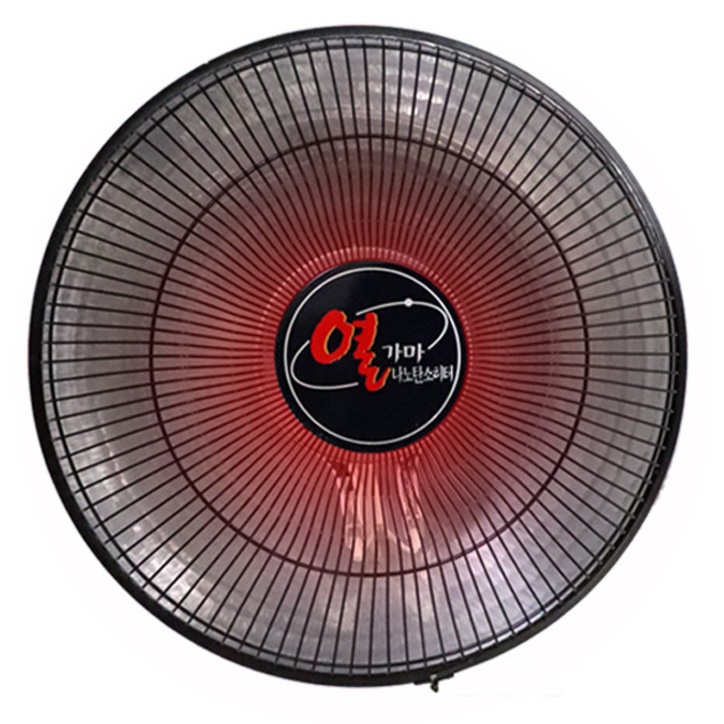 산업용 21인치 천장용선풍기히터 카본히터 현장 천장온열기