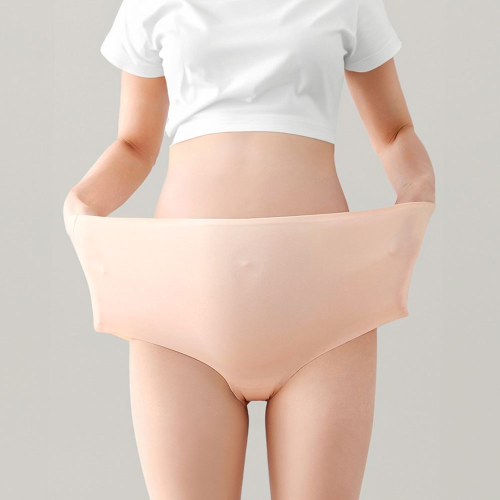 임산부 심리스 요일 팬티 산전 산후 제왕절개 속옷 2개입 - 상세 이미지 3