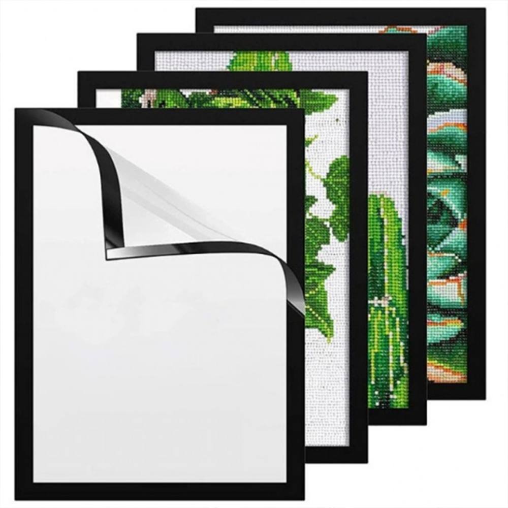 A4 부착식 자석 상장 액자 자격증 사업자등록증 그림 보관 벽걸이 게시판 마그네 벽 부착