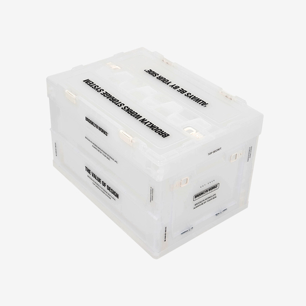 브루클린웍스 Z 박스 50L 2.0 캠핑 접이식 폴딩 오픈형 수납 정리함 트렁크 멀티 상자