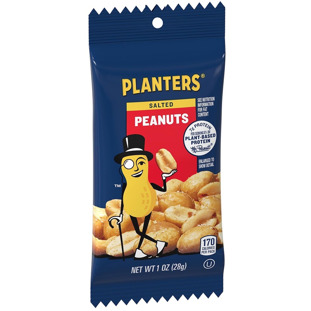 땅콩 스낵 플랜터스 솔티드 피넛 28g 48개입 1.3kg 간식 맥주안주 - 상세 이미지 4