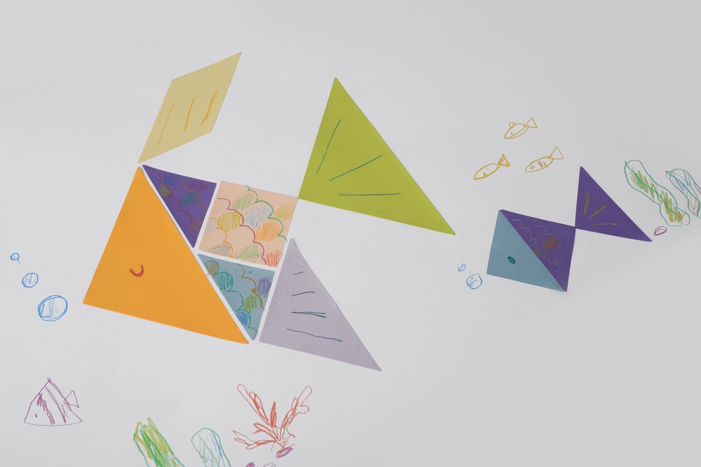 탱그램 포스트잇 칠교놀이 TANGRAM STICKY 종이 칠교놀이 - 상세 이미지 3