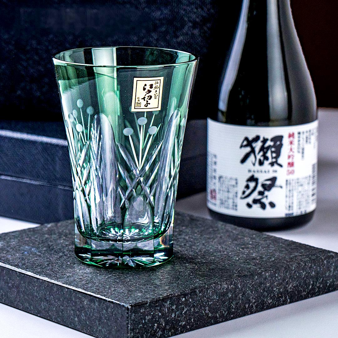 [타지마글라스 코리아] 일본 에도키리코 위스키잔 바카라 사케잔 쇼츄 니혼슈 닷사이23