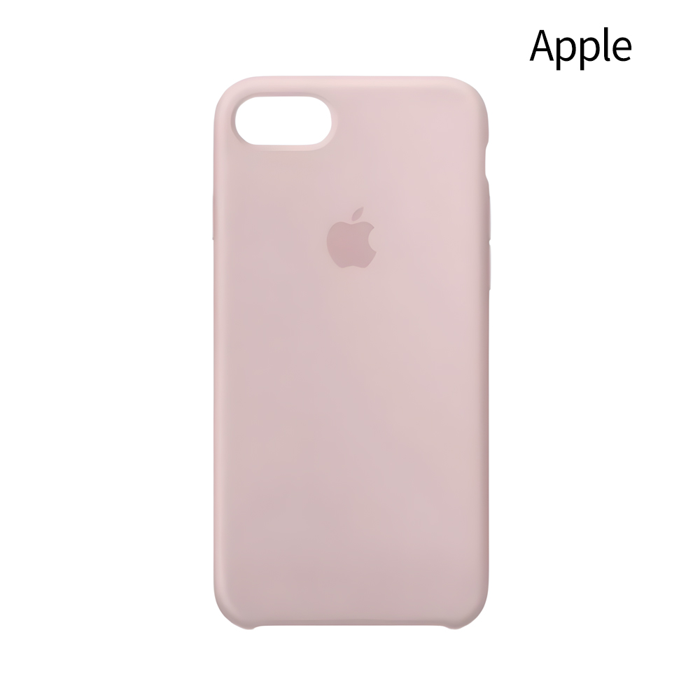 애플 정품 아이폰SE2 아이폰SE3 케이스 아이폰8 아이폰7 실리콘 핑크샌드